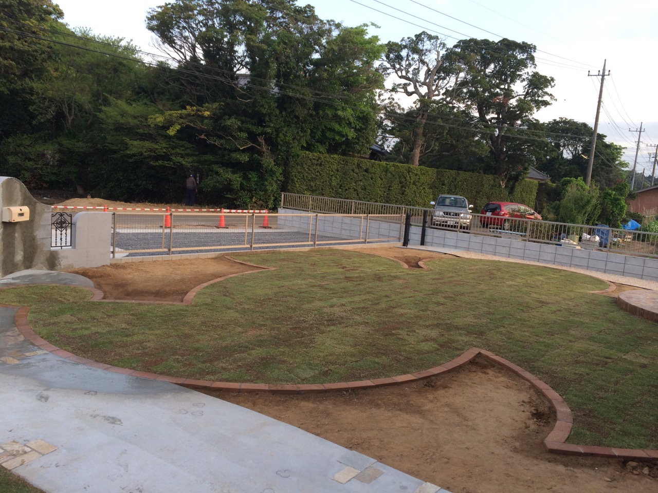 千葉県香取市N様邸　ミッキーの芝生