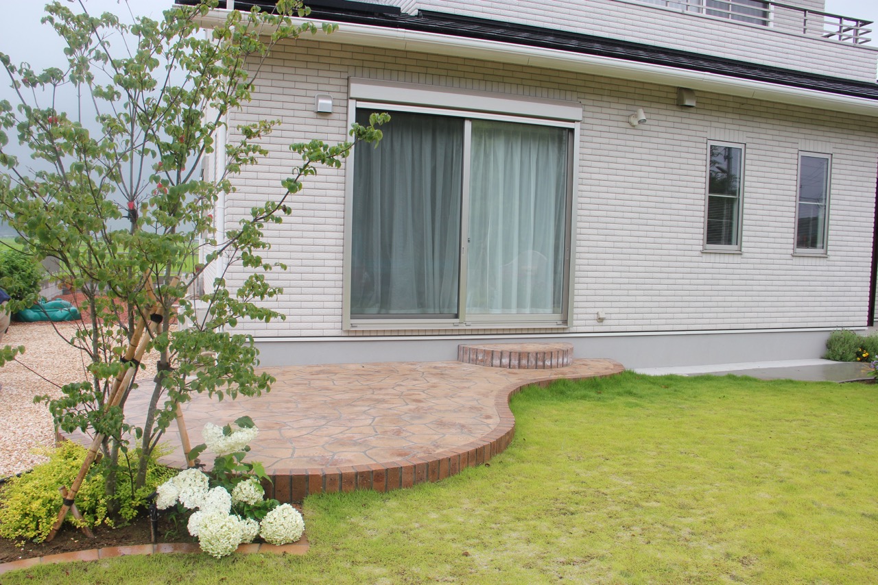 千葉県香取市N様邸　お庭