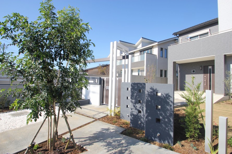 鹿嶋市N様　エクステリア３