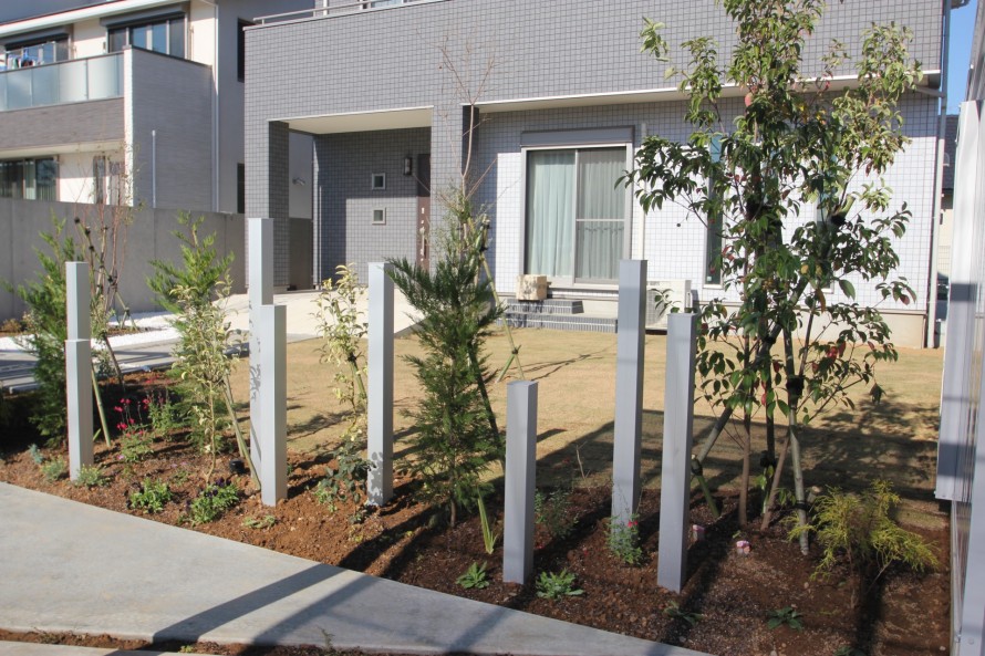 鹿嶋市N様　エクステリア２