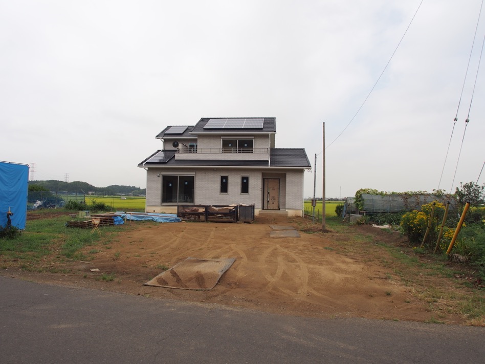 千葉県香取市N様邸 新築外構施工前
